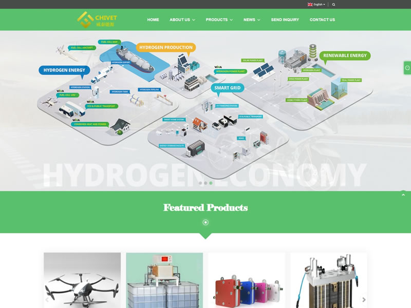 外贸网站建设模板案例